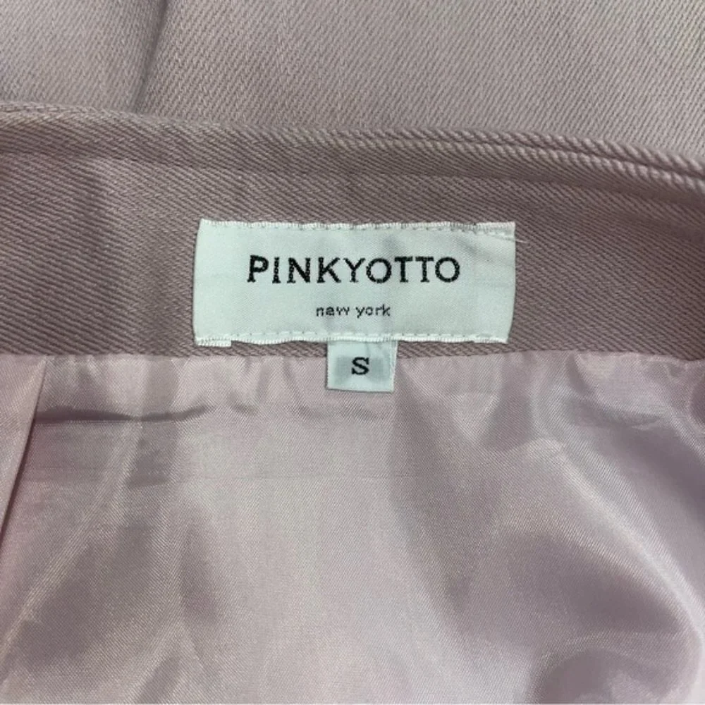 Pinkyotto Skirt Women's Size Small Pink‎ Dusty Rose High-Waisted Mini New York